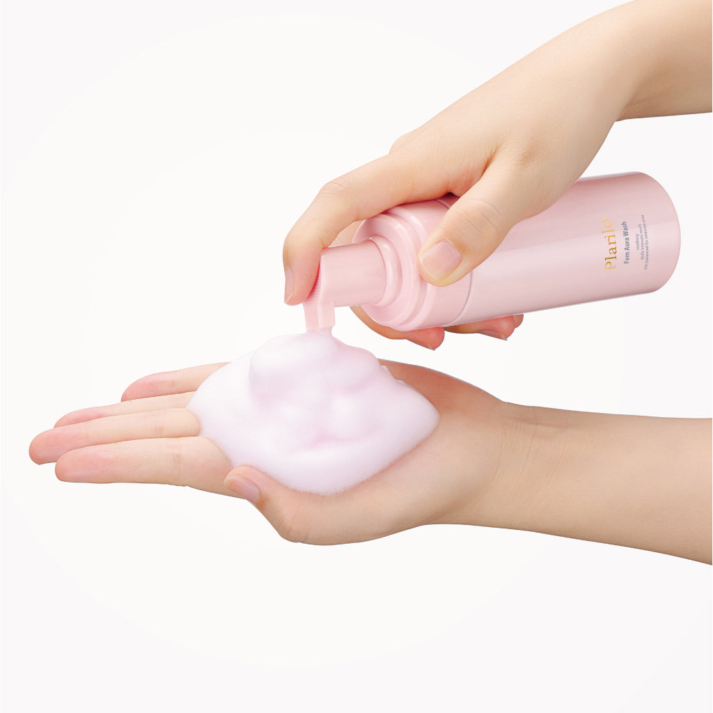 Plarilo Fem Aura Wash Gentle Intimate Care Foam Wash 135ml 日本Plarilo菲洛密 温和私密护理泡沫