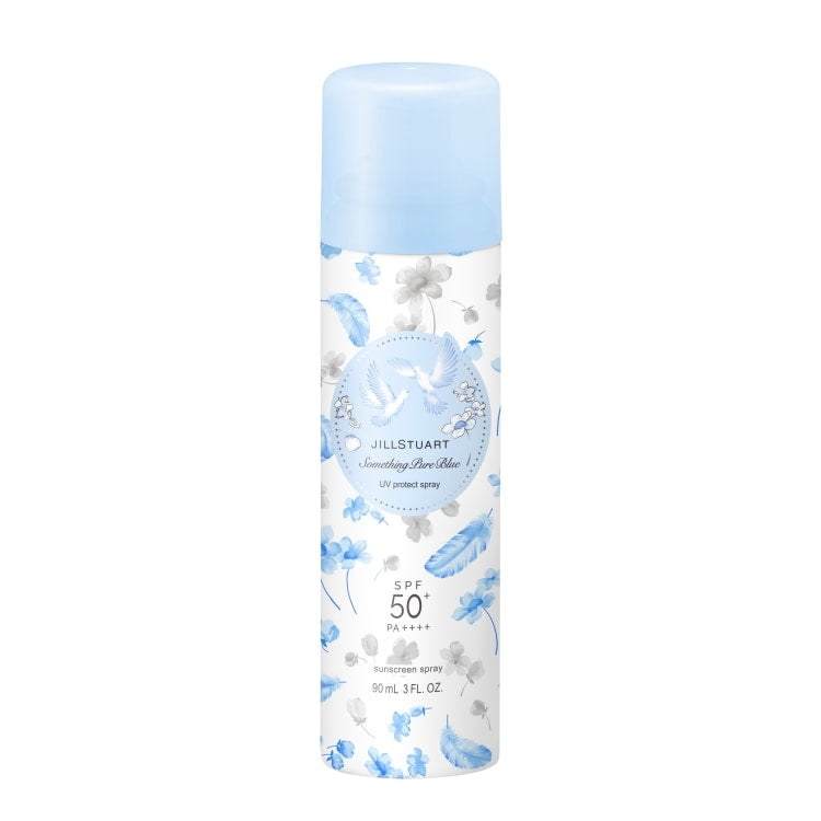 JILL STUART Something Pure Blue UV Protect Spray SPF50+ PA++++ 90ml/60g 日本JILL STUART 2026夏季限定 纯蓝誓约花嫁系列 防晒喷雾