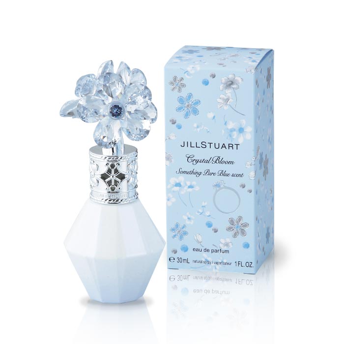 JILL STUART Crystal Bloom Something Pure Blue Eau De Parfum Limited Edition 30ml 日本JILL STUART 2026夏季限定 纯蓝誓约花嫁系列香水