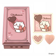 Chiikawa 2026 Valentine Chocolate Tin Pink Box Heart Design 吉伊卡哇2026 情人节限定巧克力粉色铁盒