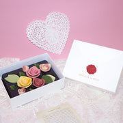 MESSAGE de ROSE by KARENDO - Rose Chocolate Letter Box Valentine’s Day 2026 Limited 日本 MESSAGE de ROSE 玫瑰花巧克力信封礼盒 2026 情人节限定