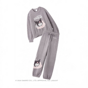 GELATO PIQUE × Sanrio Characters 2026 Baby Moco Pullover & Long Pants Set – Japan Limited Edition 日本 GELATO PIQUE × 三丽鸥角色 2026 限定联名柔软绒毛长袖上衣＆长裤套装