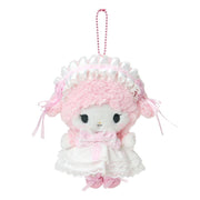 Sanrio Japan My Sweet Piano Mascot Holder – White Frill Dress 日本三丽鸥花嫁婚纱系列小羊挂件