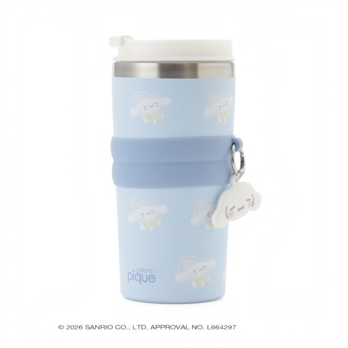 GELATO PIQUE × Sanrio Characters 2026 Stainless Steel Tumbler with Character Charm – Japan Limited Edition 日本 GELATO PIQUE × 三丽鸥角色 2026 限定联名不锈钢随行杯 附吊饰