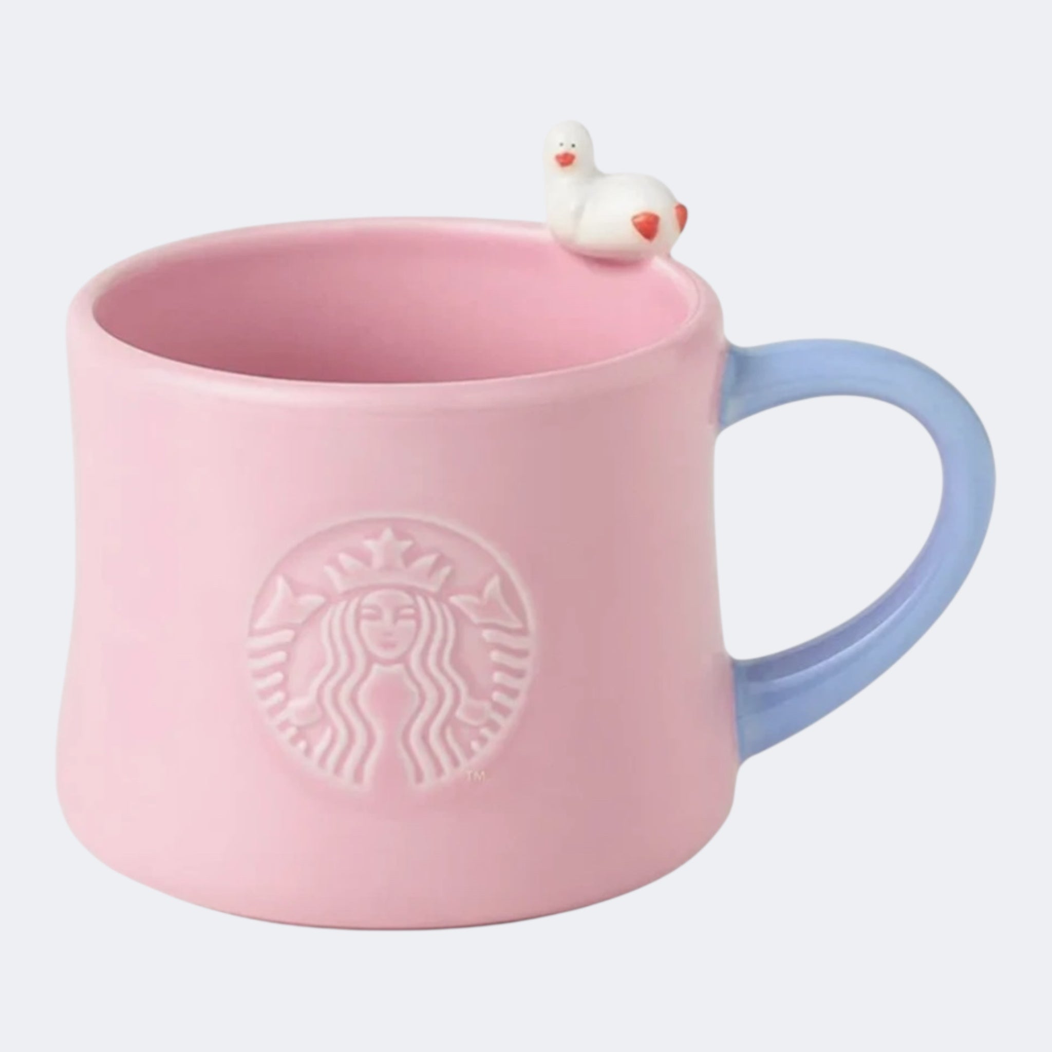 Starbucks Korea 2026 Sweet on You Jelly Duck series Pink Mug 296ml 
星巴克韩国 2026 情人节「甜心果冻小鸭」系列 粉色马克杯