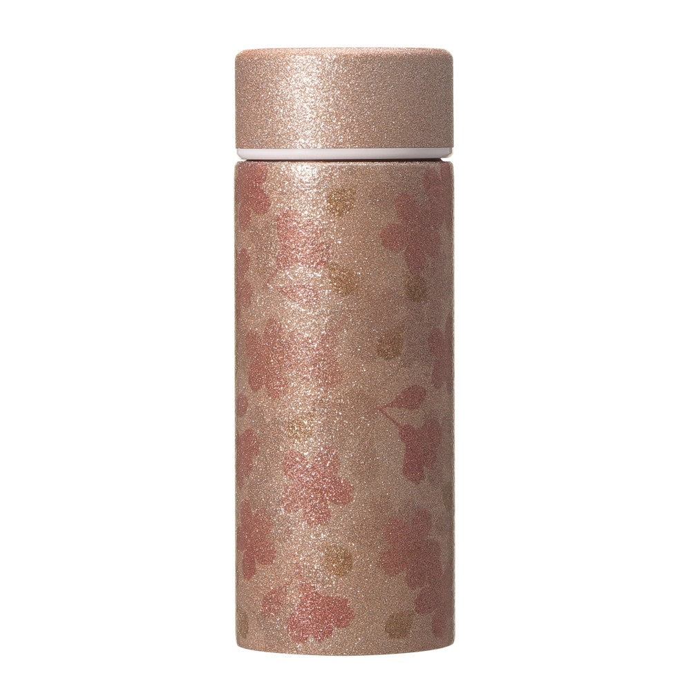 Starbucks Japan SAKURA 2026 Stainless Bottle Glitter Pink Beige 355ml 日本星巴克 2026樱花限定 闪粉不锈钢保温瓶