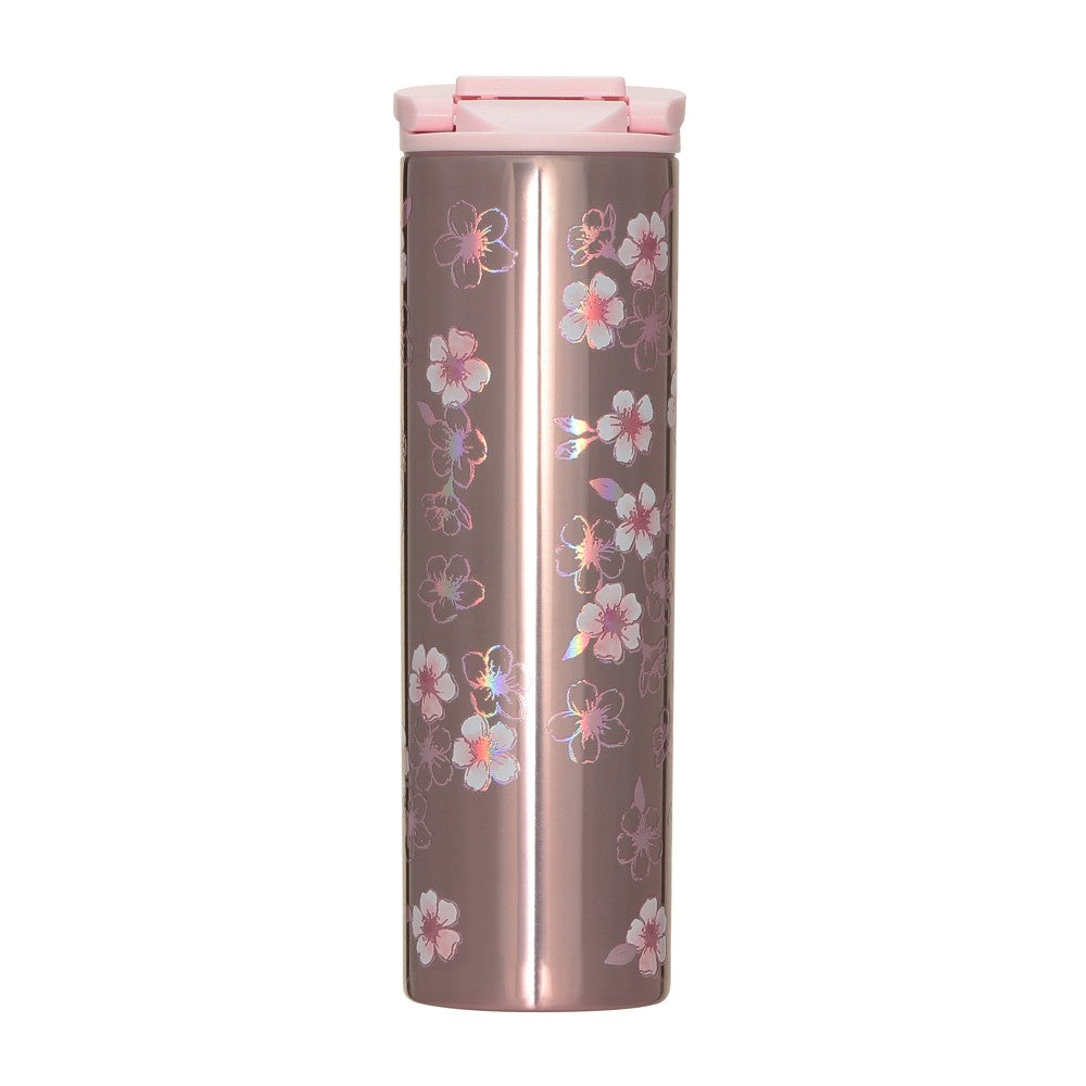 Starbucks Japan SAKURA 2026 Stainless Bottle Metallic Light Pink 473ml 日本星巴克 2026樱花限定 金属感浅粉 不锈钢保温瓶