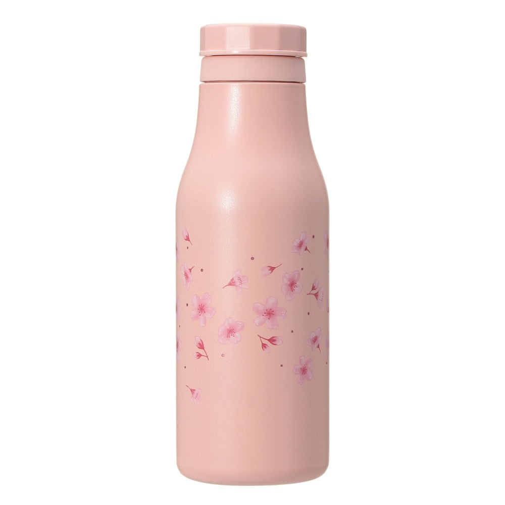 Starbucks Japan SAKURA 2026 Stainless Logo Bottle Matte Pink 473ml 日本星巴克 2026樱花限定 哑光粉 不锈钢保温瓶