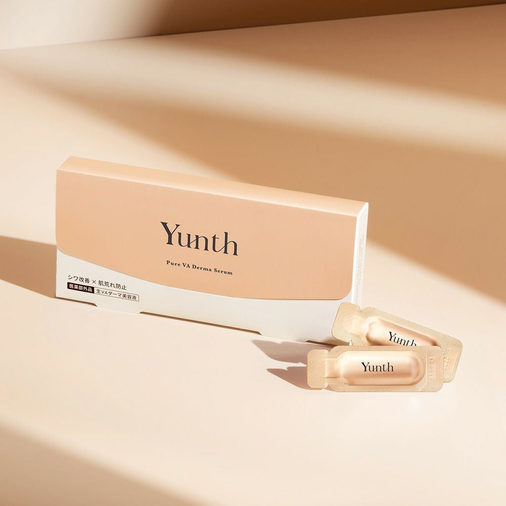 YUNTH Pure VA Derma Serum 1g × 28 Sachets 日本YUNTH 纯VA抗皱精华液(Retinol 维A醇精华) 1g × 28包