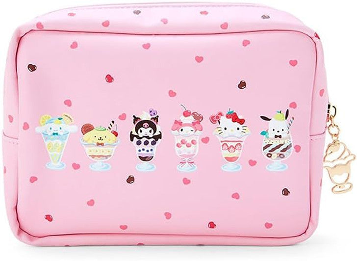 Sanrio Japan Pouch - Sanrio Parfait  日本三丽鸥 Parfait 系列化妆收纳包