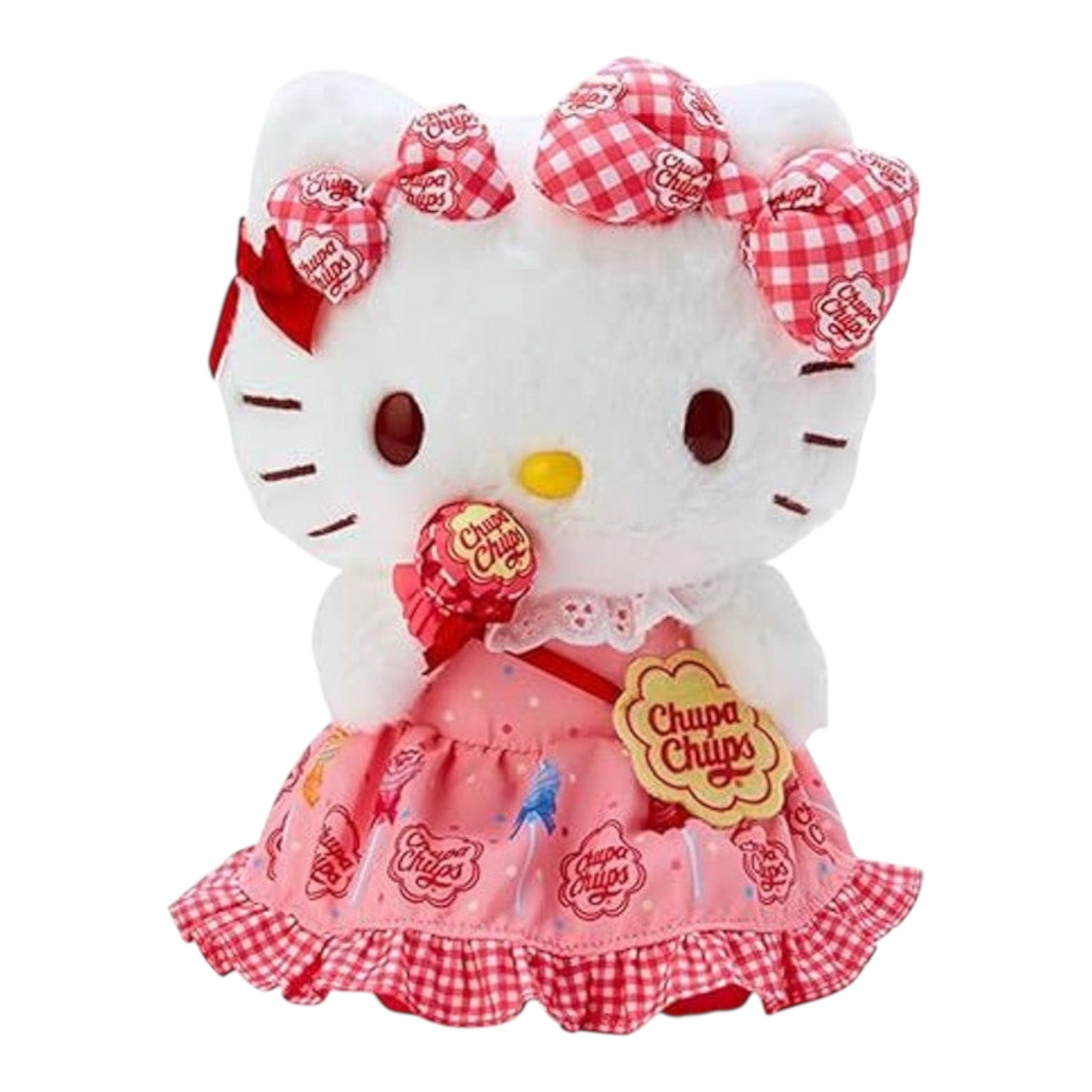 Sanrio Japan Hello Kitty × Chupa Chups Collaboration Plush (2024)
日本三丽鸥 Hello Kitty × Chupa Chups 联名毛公