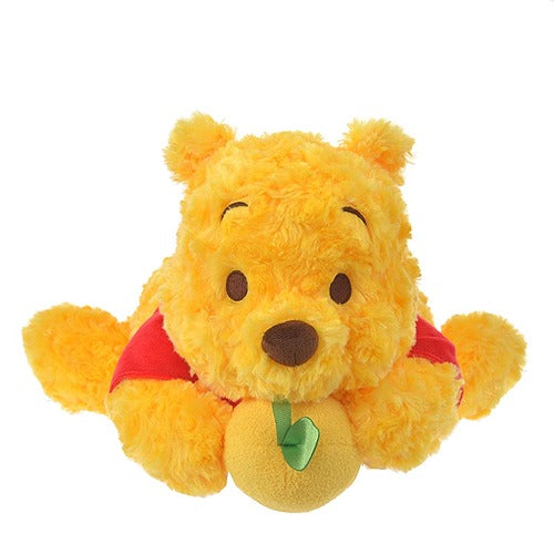 Disney Japan Winnie the Pooh Tissue Box Cover “Yuzu Pooh” Limited Edition Plush 日本迪士尼限定小熊维尼抱柚子纸巾套