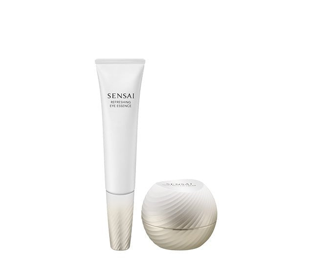 SENSAI Total Eye Treatment Set (Refreshing Eye Essence 20ml + Melty Rich Eye Cream 15ml) 日本 SENSAI 丝光溢彩 双效眼部护理套装