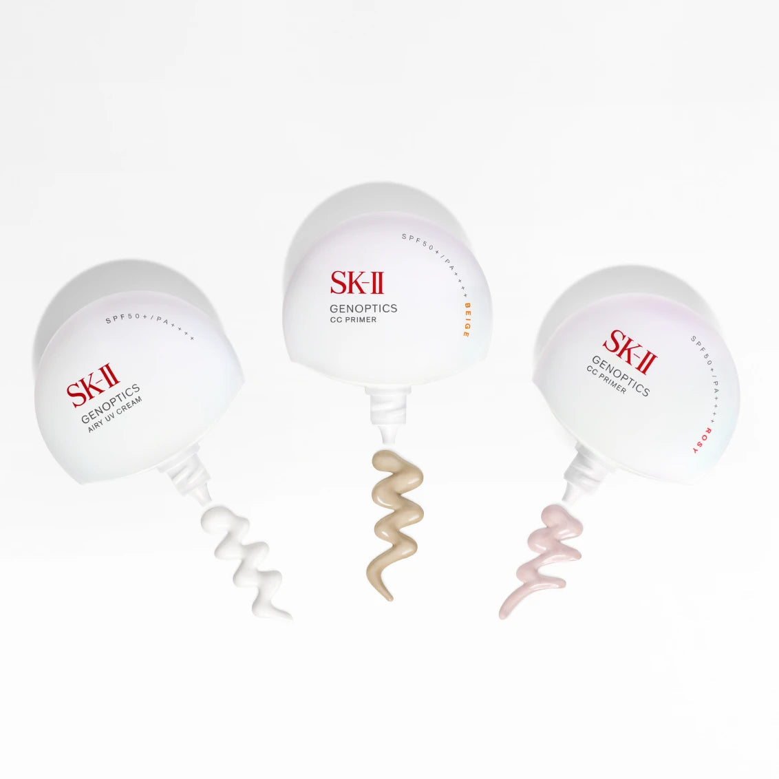SK-II GENOPTICS CC PRIMER SPF50+/PA++++(Beige)30ml 日本SK-II 光感焕白环采钻白防晒隔离CC霜(自然米色) 30ml