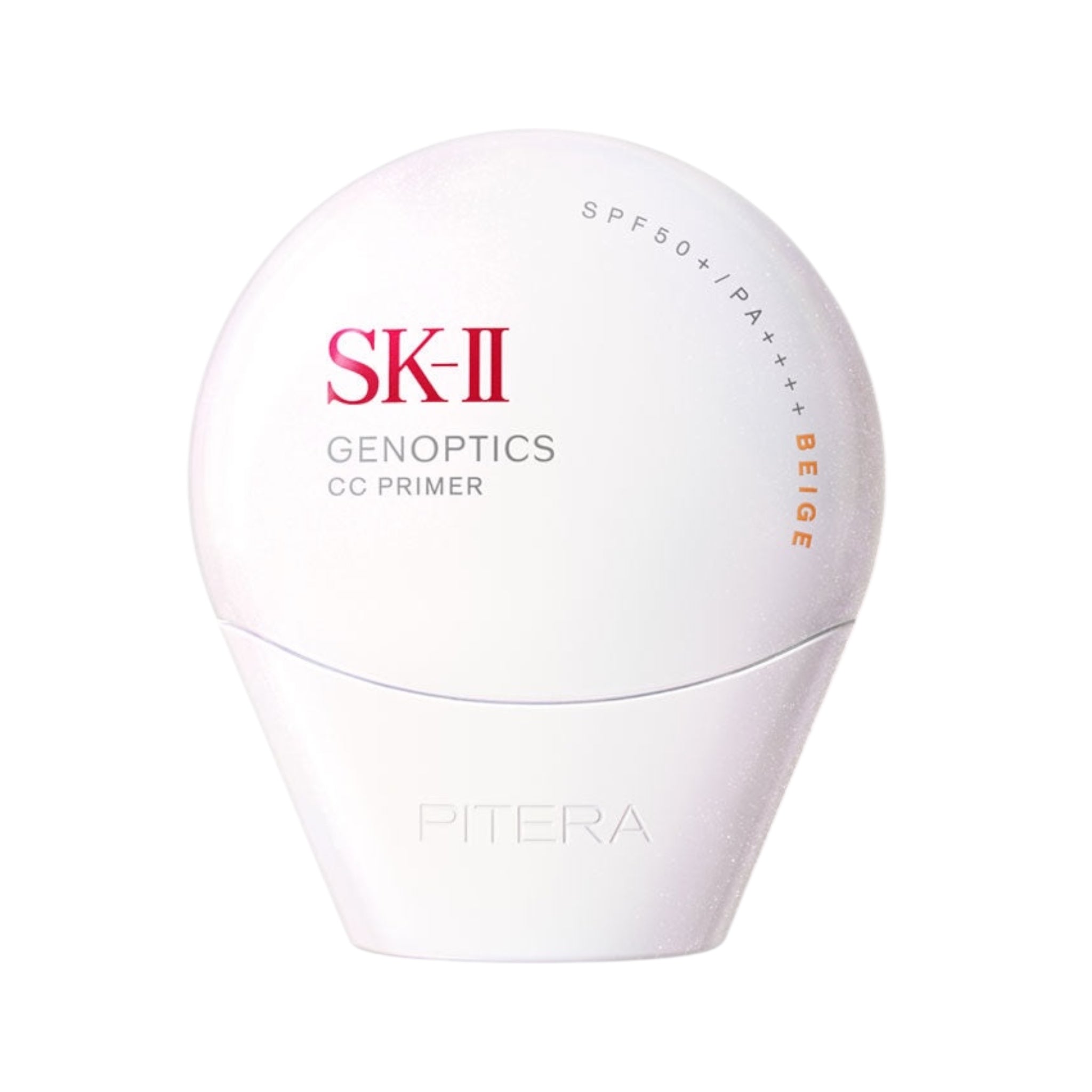 SK-II GENOPTICS CC PRIMER SPF50+/PA++++(Beige)30ml 日本SK-II 光感焕白环采钻白防晒隔离CC霜(自然米色) 30ml