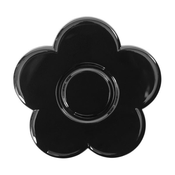 MARY QUANT Flower Compact Mirror - Black 日本 MARY QUANT 花朵随身化妆镜 (黑色)