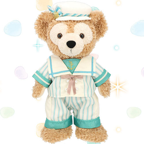 Tokyo DisneySea Duffy 2026 Spring Blue Sailor Plush Costume 东京迪士尼海洋 2026春季限定 达菲蓝色水手服换装套装