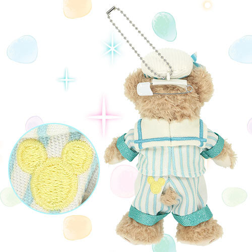 Tokyo DisneySea Duffy 2026 Spring Blue Sailor Plush Badge Keychain 东京迪士尼海洋 达菲 2026春季 蓝色水手服 公仔挂件