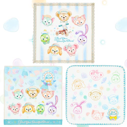 Tokyo DisneySea Duffy & Friends 2026 Spring Limited Mini Towel Set (3pcs)
东京迪士尼海洋 达菲与朋友们 2026春季限定 迷你方巾三件套