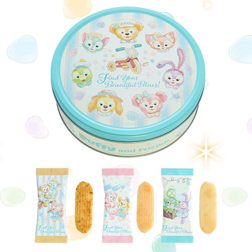 Tokyo DisneySea Duffy & Friends 2026 Spring Limited Senbei Snack Tin 
东京迪士尼海洋 达菲与朋友们 2026春季限定 罐装仙贝