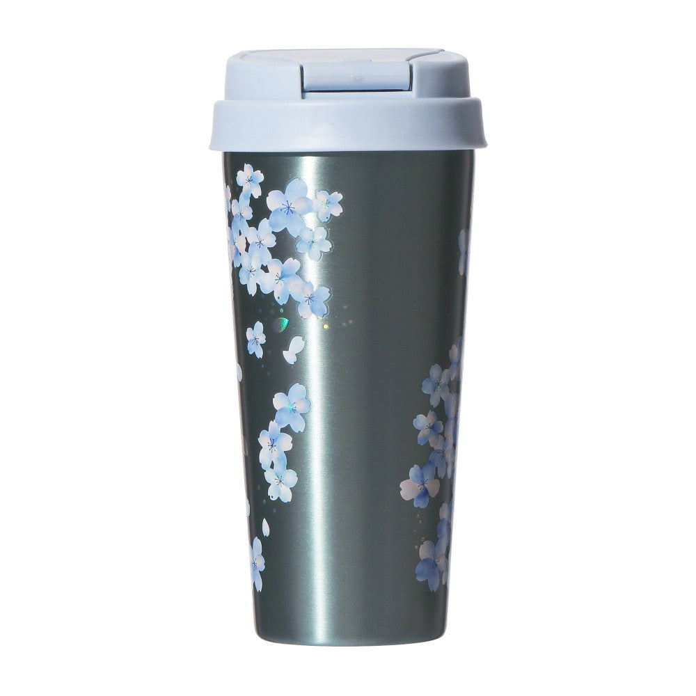 Starbucks Japan 2026 SAKURA Stainless TOGO Bottle Airy Blue 473ml 日本星巴克 2026 樱花第二弹 蓝樱不锈钢 TOGO 保温杯 473ml
