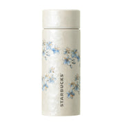 Starbucks Japan 2026 SAKURA Stainless Bottle Shell White 355ml 日本星巴克 2026 樱花第二弹 贝壳珠光不锈钢保温瓶 355ml