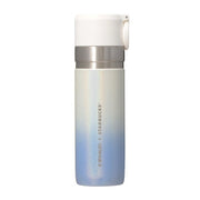 Starbucks Japan 2026 SAKURA × STANLEY Shiny Airy Blue Gradient Bottle 473ml 日本星巴克 2026 樱花限定第二弹 × STANLEY 渐变蓝不锈钢保温瓶