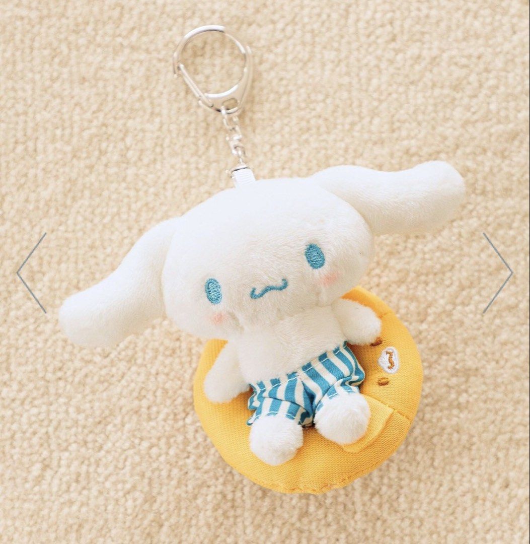 Sanrio Japan Cinnamoroll x Lowrys Farm Plush Mascot Keychain Limited
日本三丽鸥 × LOWRYS FARM 玉桂狗 Cinnamoroll 联名泳圈公仔钥匙扣