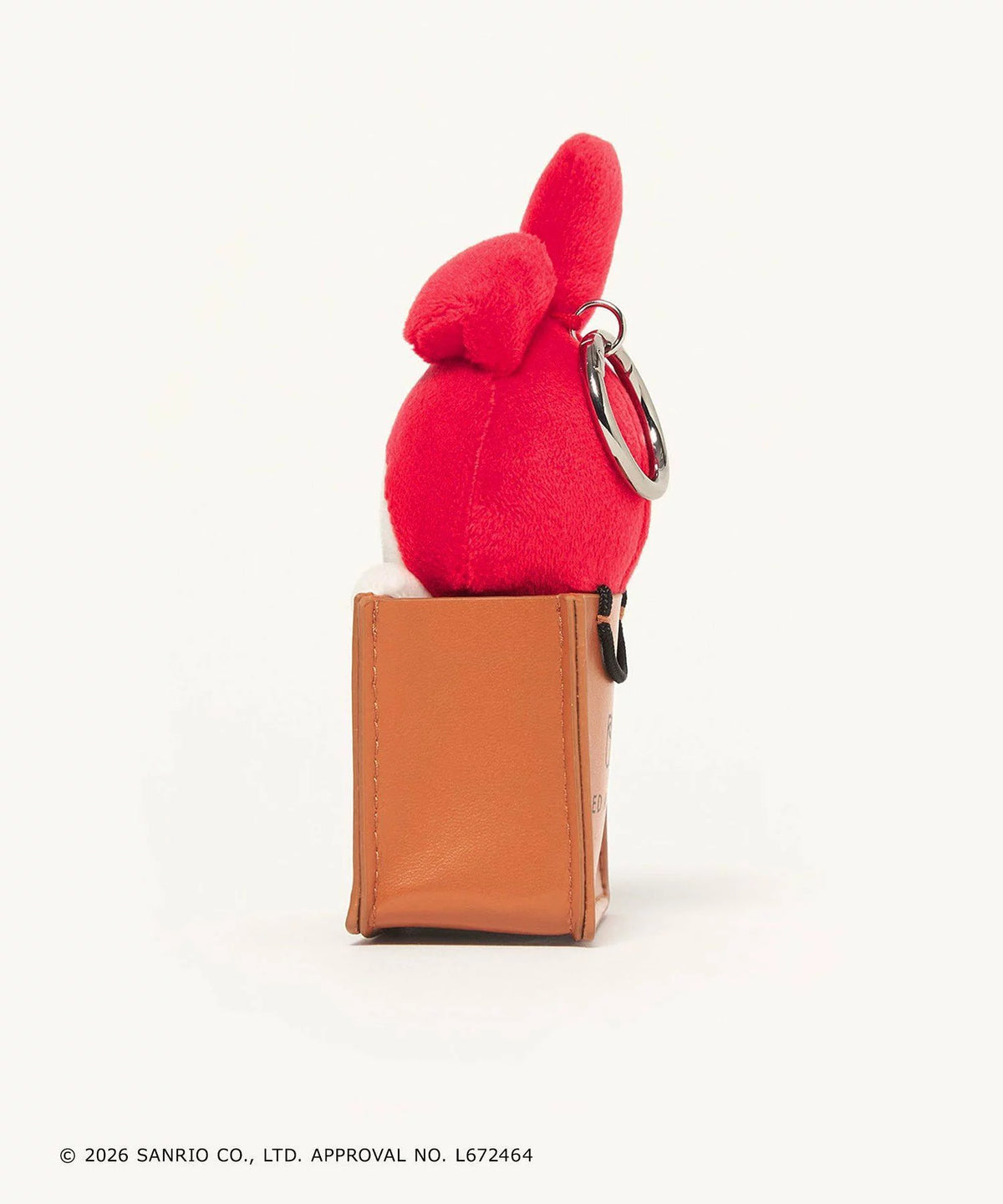 UNITED ARROWS × Sanrio My Melody Shopper Charm – Red UNITED ARROWS × 三丽鸥 My Melody 美乐蒂 红色购物袋造型包包挂件 日本限定