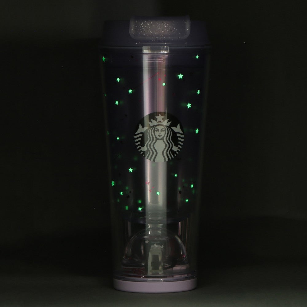 Starbucks Japan Halloween 2026 Black Cat Glow in the Dark Snow Globe Tumbler   日本星巴克 Starbucks 2026 万圣节限定 黑猫夜光水晶球随行杯 355mL