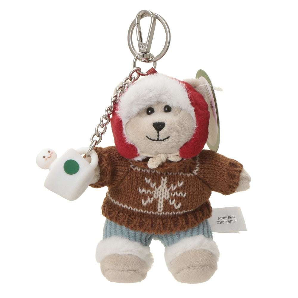 Starbucks Japan Holiday 2026 Bearista Dress-Up Keychain Set with Gift Box – Limited Edition 日本星巴克 2026 圣诞限定 Bearista 小熊换装钥匙扣礼盒套装