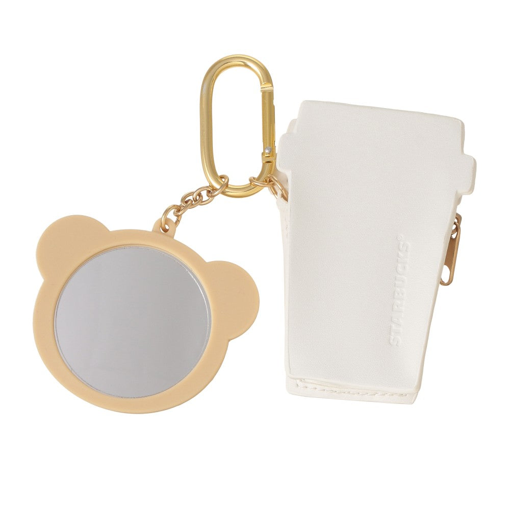 Starbucks Japan Holiday 2026 Cup-Shaped Pouch Keychain & Bearista Mirror – Limited Edition 日本星巴克 2026 圣诞限定 杯型小包钥匙扣＋小熊随身镜