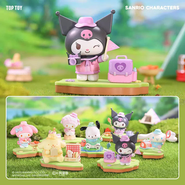 Top Toy Characters Camping Series Blind Box  Top Toy 三丽鸥露营小伙伴系列盲盒