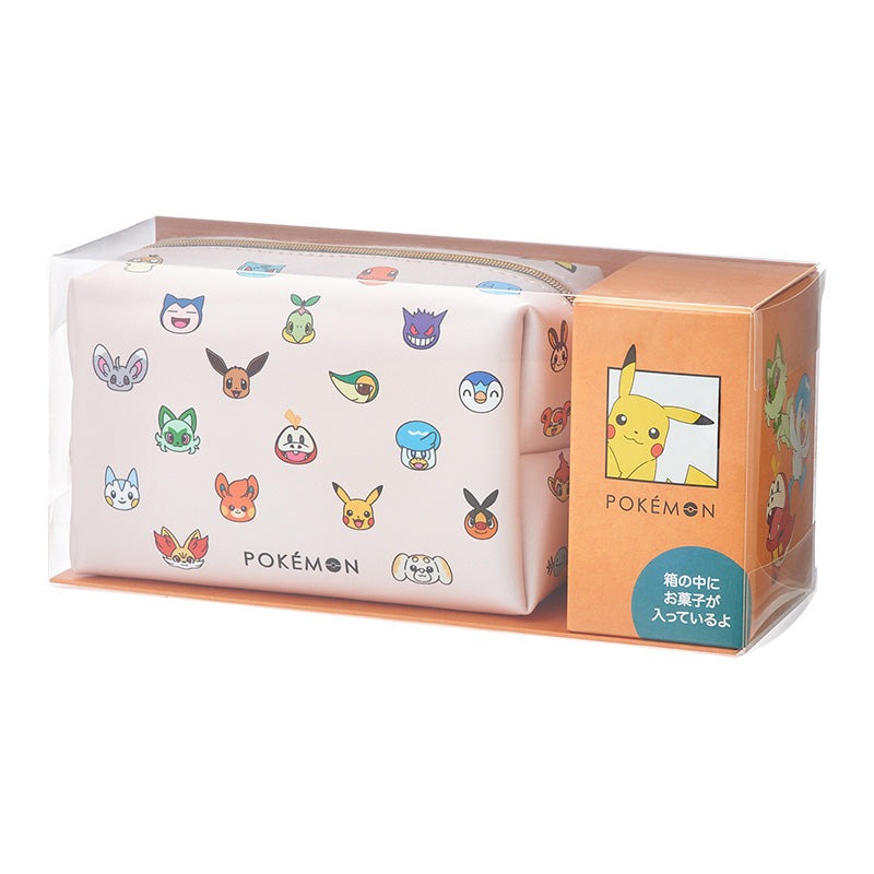 MATSUKAZEYA X Pmon Sweets & Pouch Set 6pcs/box 日本松風屋 X 宝可梦巧克力&小包套装 6枚/盒