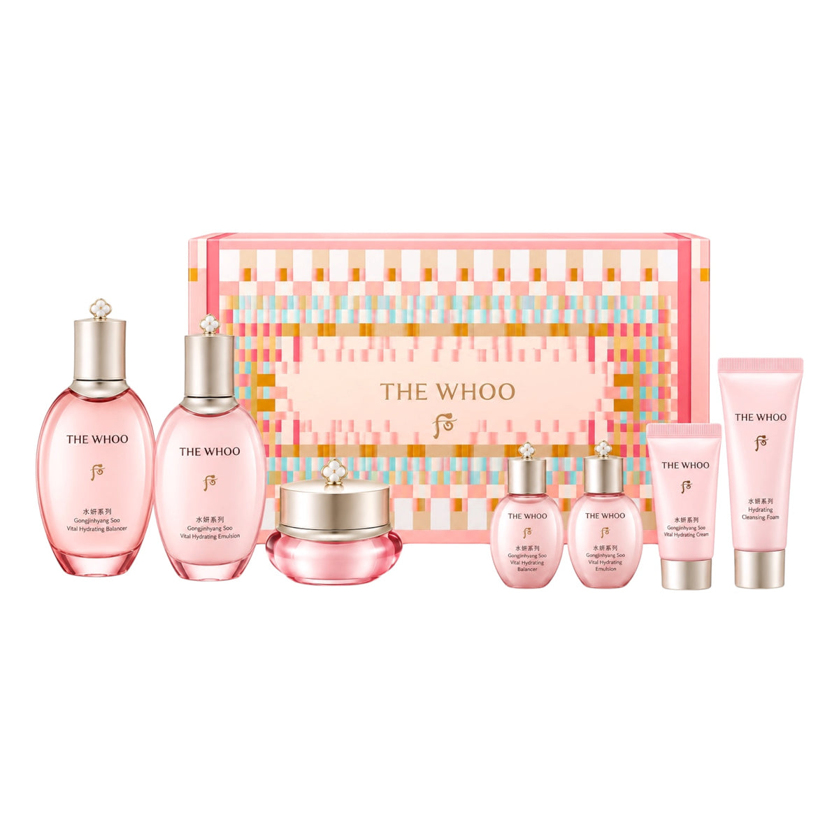 THE WHOO Gongjinhyang Soo Vital Hydrating Special 3-Piece Set 韩国后 拱辰享水妍系列补水保湿三件套装