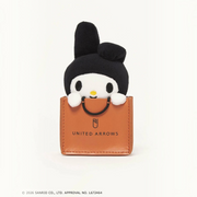 UNITED ARROWS × Sanrio My Melody Shopper Charm – Black UNITED ARROWS × 三丽鸥 My Melody 美乐蒂 黑色购物袋造型包包挂件 日本限定