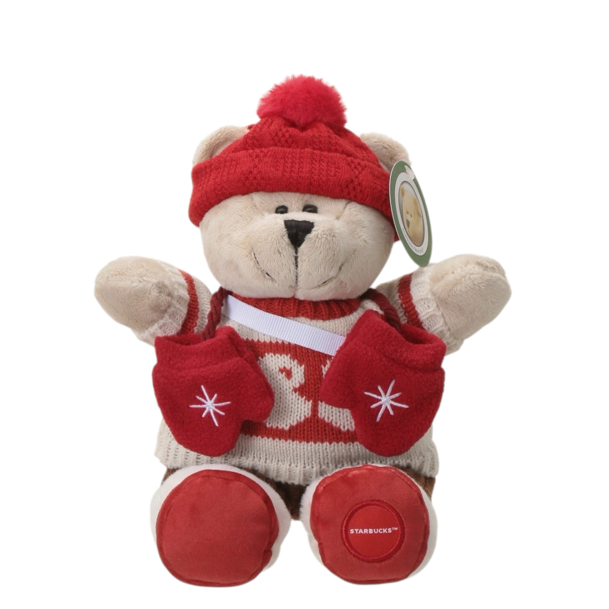 Starbucks Japan Holiday 2026 Bearista Plush Doll with Mini Backpack – Limited Edition 日本星巴克 2026 圣诞限定 冬日小熊毛绒公仔 附迷你背包