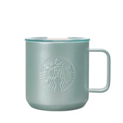 Starbucks Japan Brighten Up Your Days Mint Green Stainless Steel Mug Limited Edition 日本星巴克 Brighten Up Your Days 系列 薄荷绿不锈钢保冷马克杯 355mL