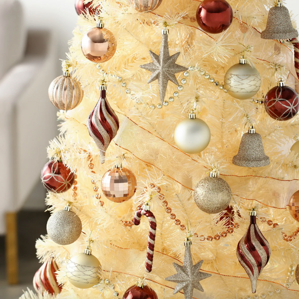 [Pre-Order] Francfranc 2023 Christmas Tree Starter Set 150cm (Gorgeous Gold) [提前预定] 日本Francfranc 聖誕樹入门套装 150cm (华丽金)