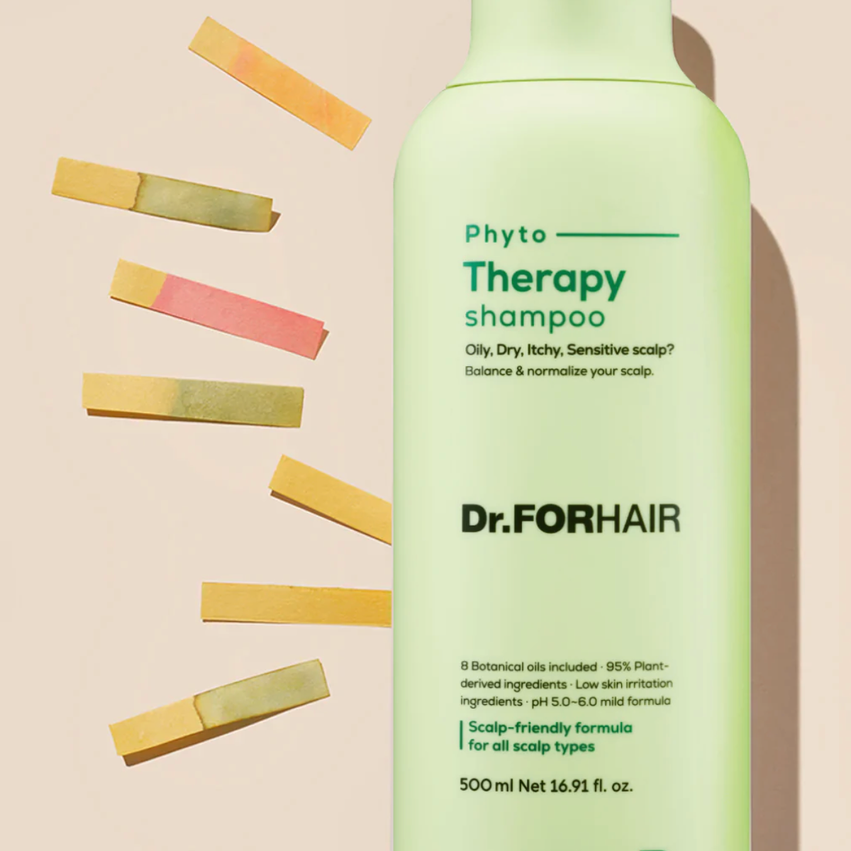 DR.FORHAIR Phyto Therapy Shampoo 韩国Dr.ForHair发笙 植萃修护水漾洗发水 500ml