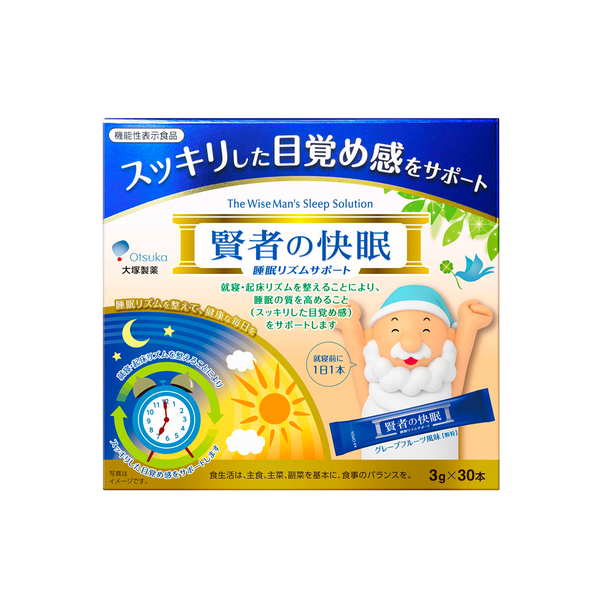 Otsuka Pharmaceutical The Wise Man's Sleep Solution 3g x 30packs 大塚制药 贤者快眠 30包/盒