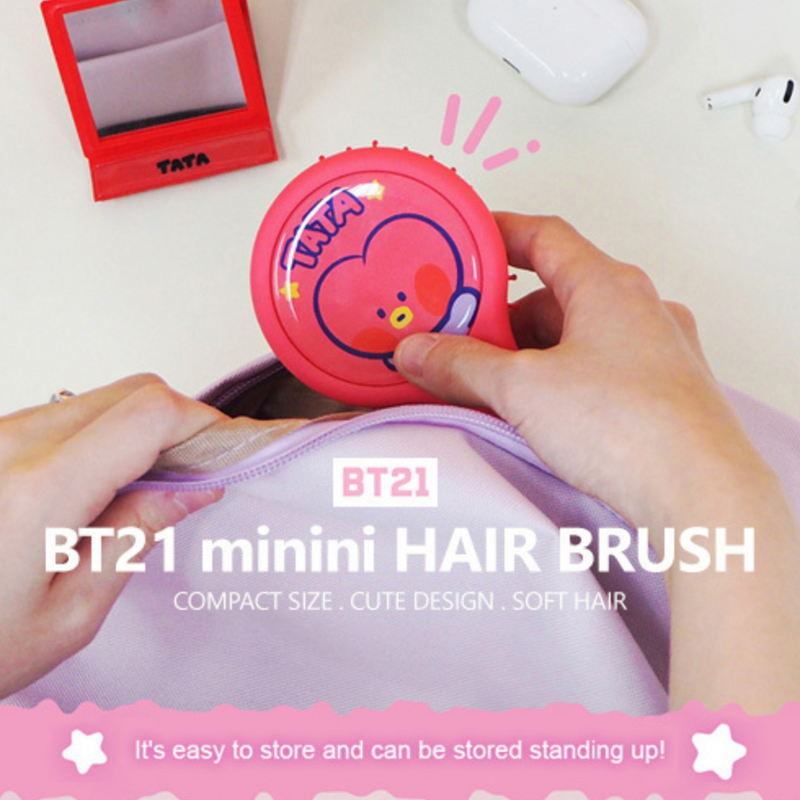BT21 Minini Hairbrush (RJ) 韩国BT21  迷你气囊梳 (RJ)