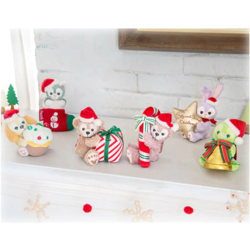 TOKYO Duffy & Friends Cookie Christmas Plush Keychain 东京迪士尼 达菲和他的朋友们 圣诞节系列可琦安吊饰