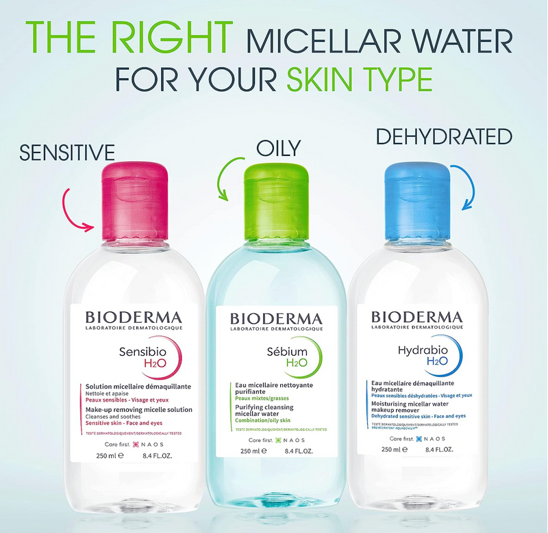 Bioderma Sébium Micellar Purifying Cleansing Water 贝德玛 洁肤控油卸妆水 500ml