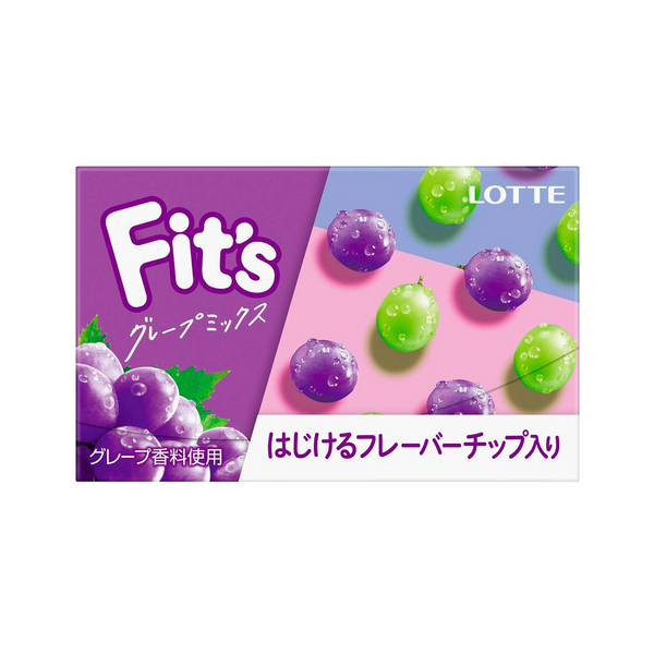 LOTTE Fit’s Grape Mix Gum 乐天 Fit's葡萄双味口香糖 24.6g