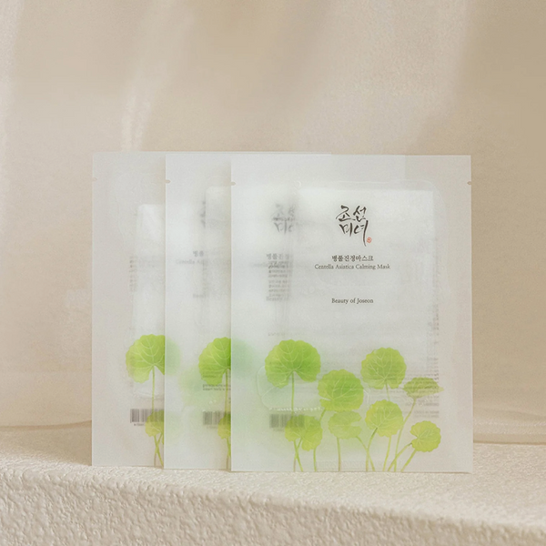 Beauty of Joseon Centella Asiatica Calming Mask 10pcs/box 韩国Beauty of Joseon朝鲜美人 积雪草镇静面膜 10片/盒