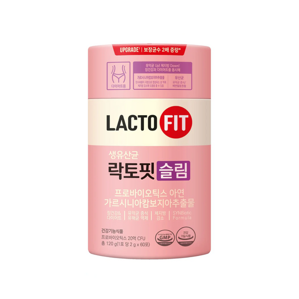 Lacto-Fit Probiotics Slim (60pcs) 乐多飞 纤体益生菌粉 60枚/盒