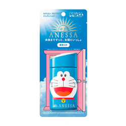SHISEIDO ANESSA Doraemon Limited Smiling Doraemon Perfect UV Suncreen Skin Care Milk SPF50+ PA++++ DR2 安耐晒 哆啦A梦限定 微笑哆啦A梦金管防晒乳 60ml