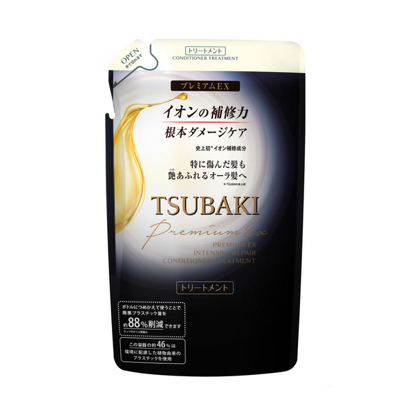 SHISEIDO Tsubaki Premium EX Intensive Repair Treatment Conditioner (Refill) 资生堂 丝蓓绮 奢华黑离子修护强效EX护发素 (替换装) 330ml