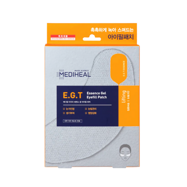 MEDIHEAL E.G.T Essence Gel Eyefill Patch (5 packs/box) 美迪惠尔 E.G.T 弹力凝胶眼膜贴 5对/盒